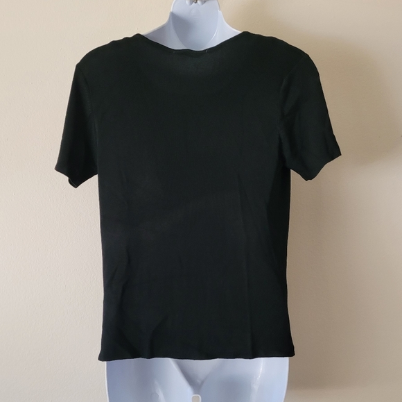 3/$20 Black Shrug with Sequins - Picture 2 of 9